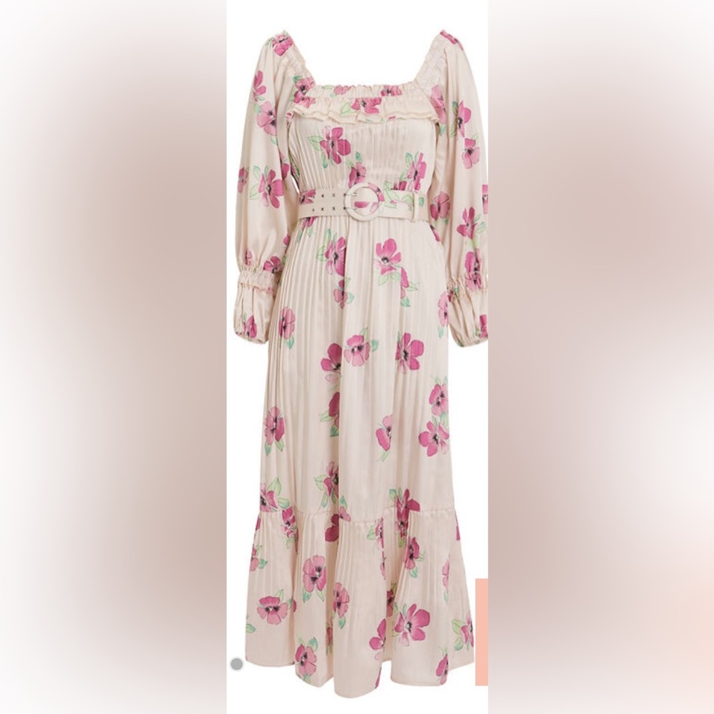 NWT Nicholas Pleated Prairie Dress